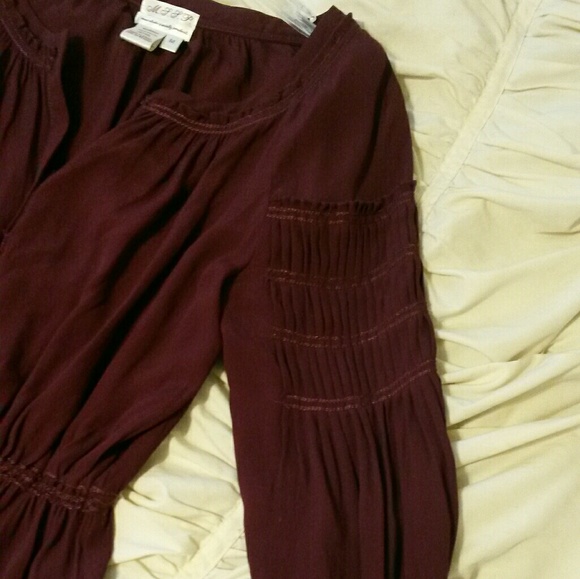 Max Studio merlot colored dress - Picture 3 of 4